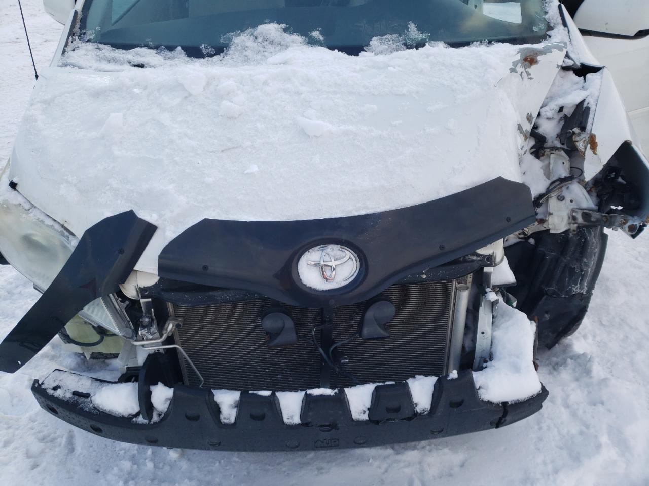 2013 Toyota Sienna VIN 5TDZK3DCXDS342128 Copart auction photo, front end / undercarriage damage thumbnail 12