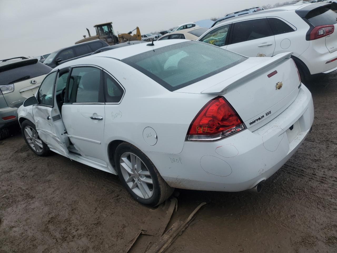 2013 Chevrolet Impala VIN 2G1WC5E38D1108077 Copart auction photo, side / minor dent/scratches damage thumbnail 2