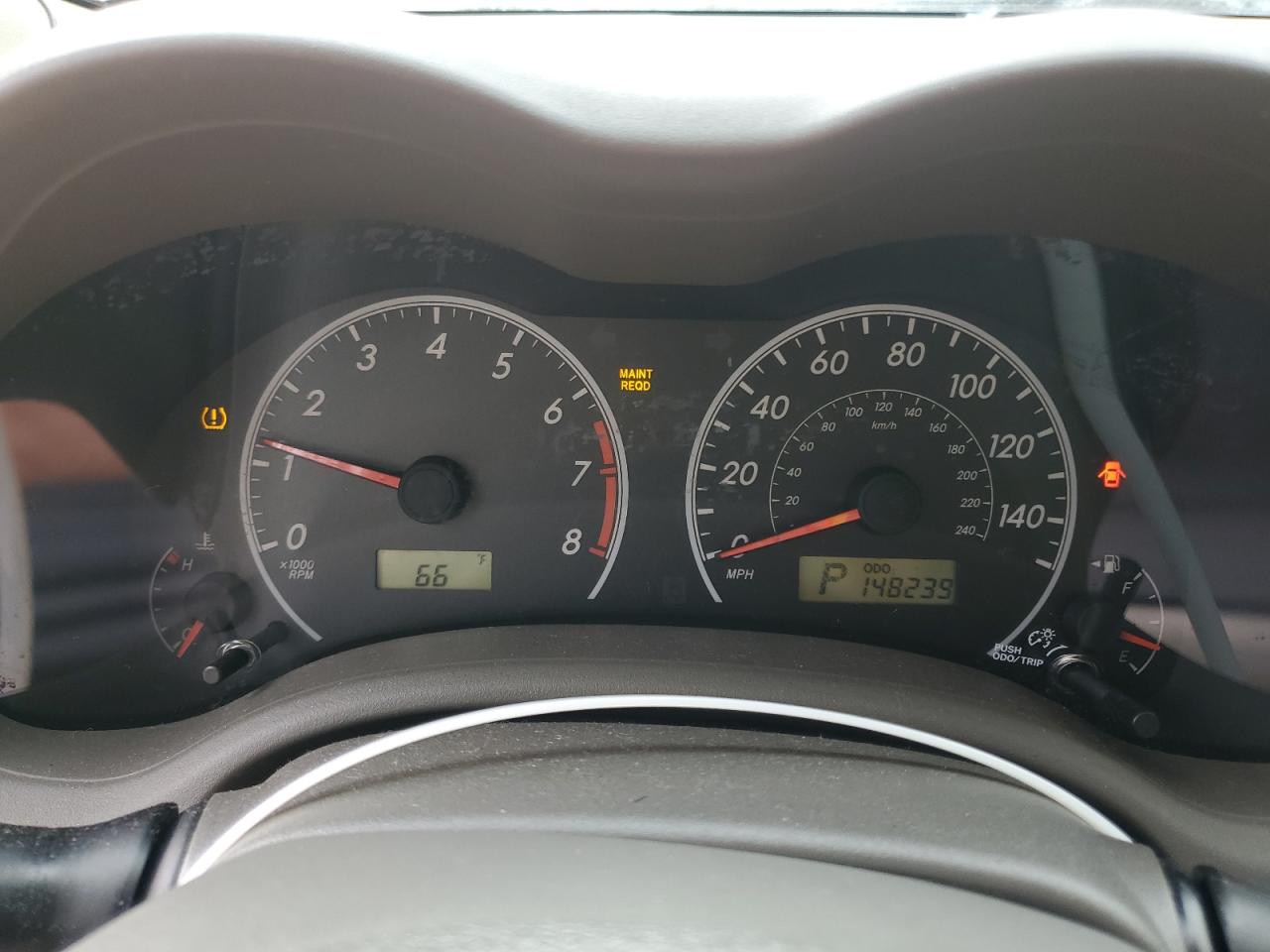 2010 Toyota Corolla VIN 2T1BU4EE6AC515374 Copart auction photo, all over damage thumbnail 9