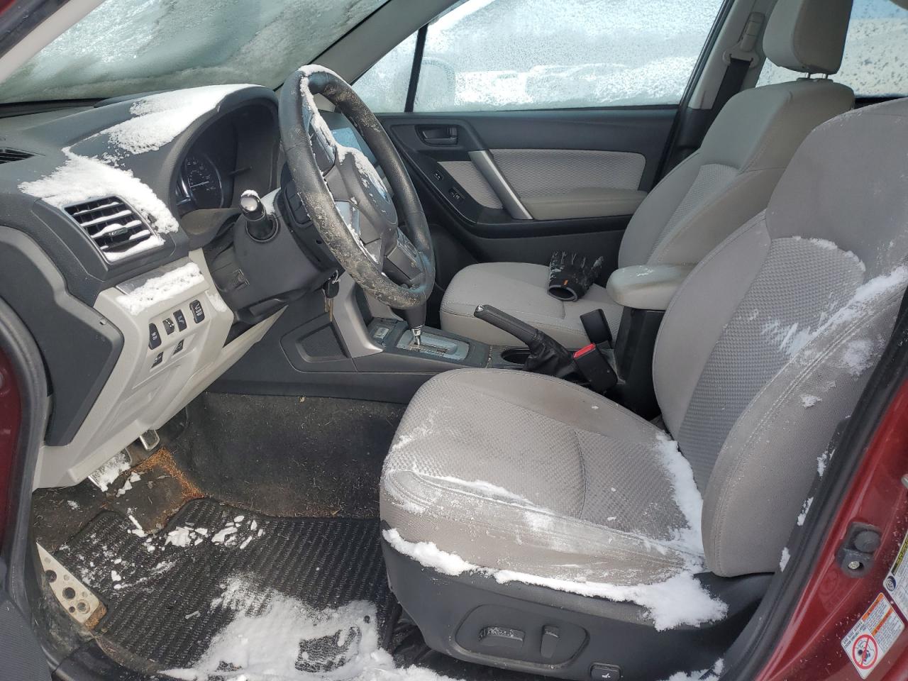 2017 Subaru Forester VIN JF2SJAGC6HH573592 Copart auction photo, front end damage thumbnail 7
