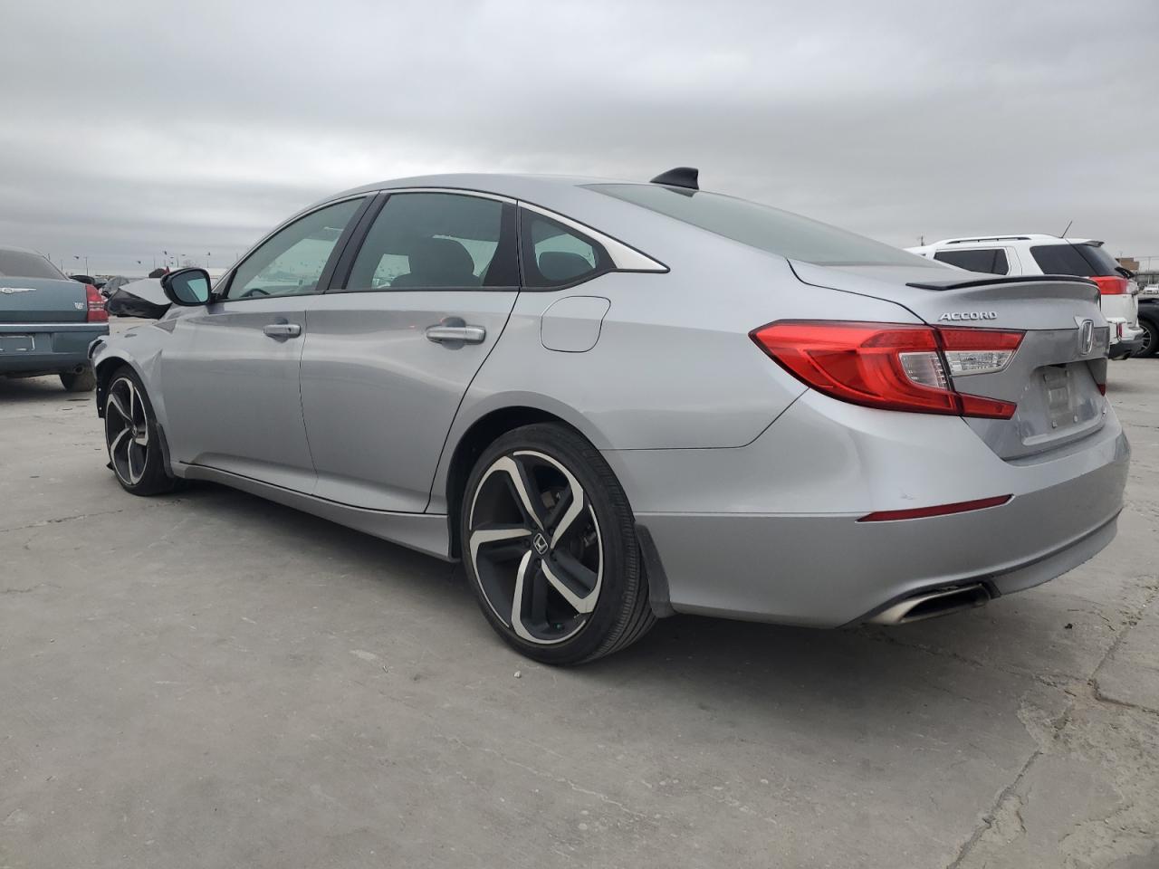 2021 Honda Accord VIN 1HGCV1F39MA106597 Copart auction photo, front end damage thumbnail 2