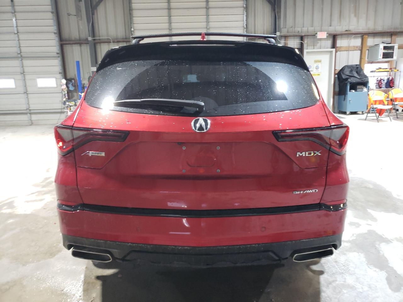 2023 Acura MDX VIN 5J8YE1H04PL040249 Copart auction photo, front end / minor dent/scratches damage thumbnail 6