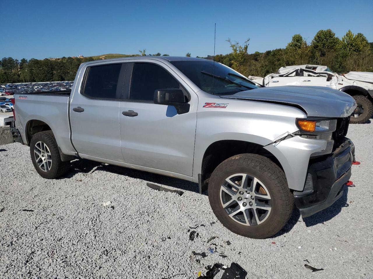 2019 Chevrolet Silverado VIN 3GCPYCEF8KG217199 Copart auction photo, front end damage thumbnail 4