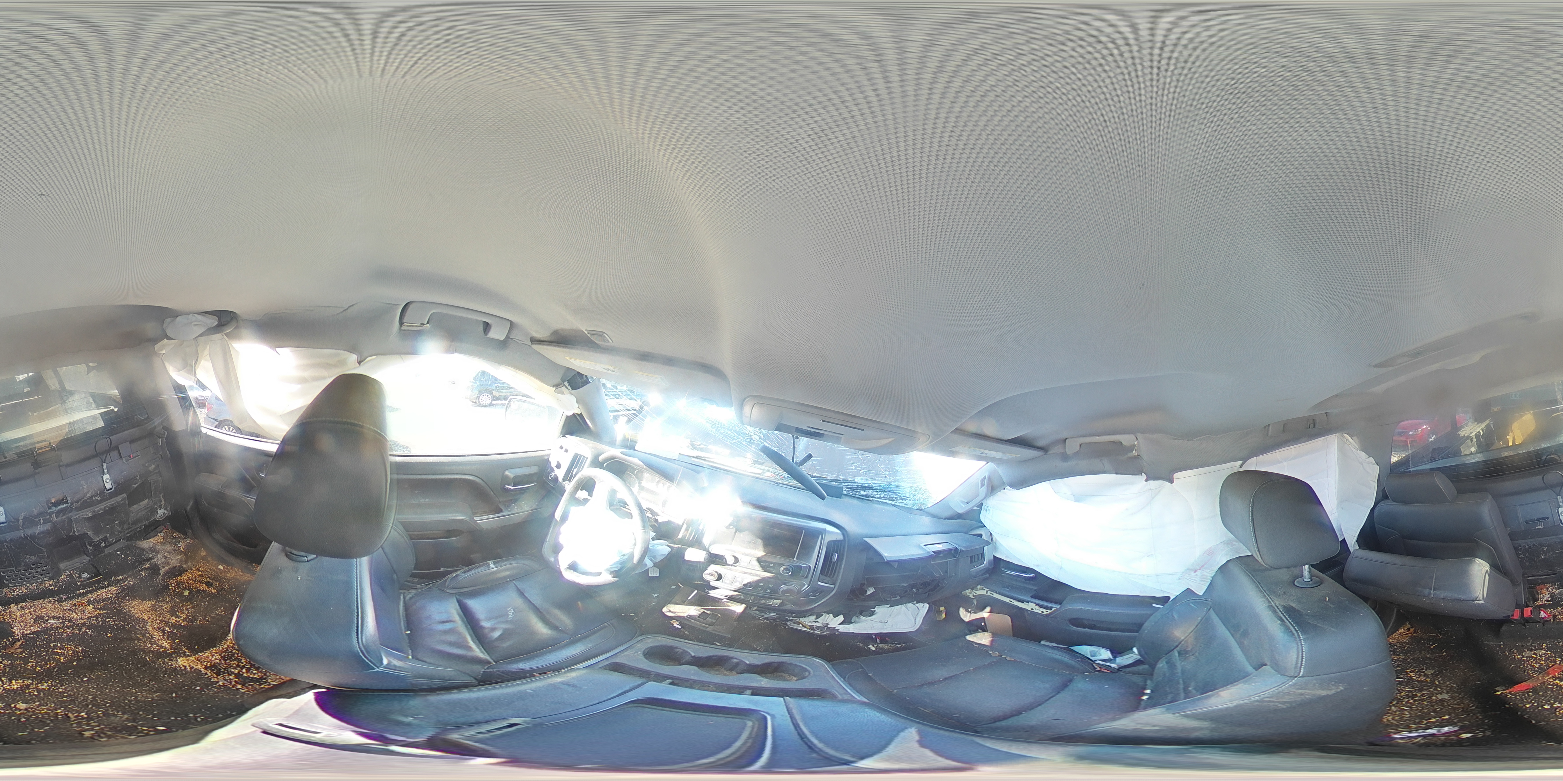 2014 Chevrolet Silverado VIN 1GCVKREC3EZ384253 Copart auction photo, front end / side damage thumbnail 13