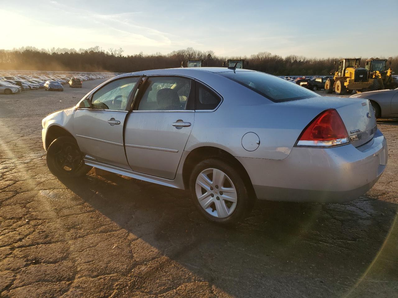 2011 Chevrolet Impala VIN 2G1WA5EKXB1133055 Copart auction photo, front end / side damage thumbnail 2