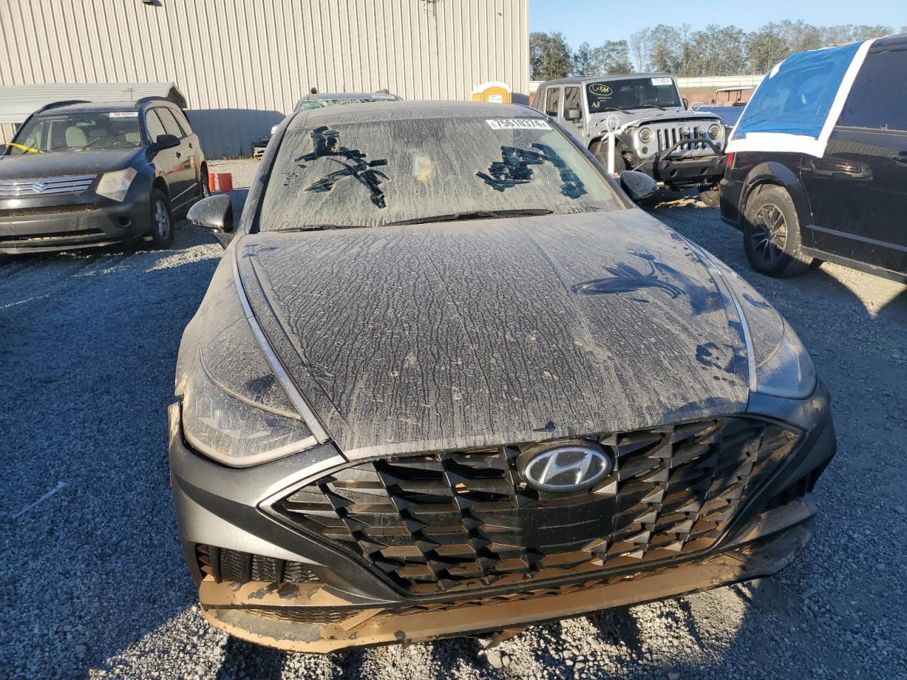 2022 Hyundai Sonata VIN KMHL14JA3NA214048 Copart auction photo, water/flood damage thumbnail 5