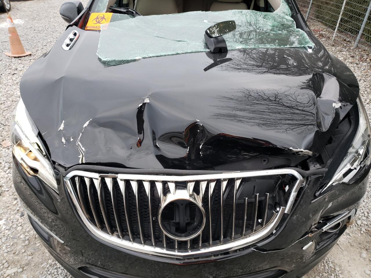 2017 Buick Envision VIN LRBFXBSA8HD008440 Copart auction photo, rollover damage thumbnail 12