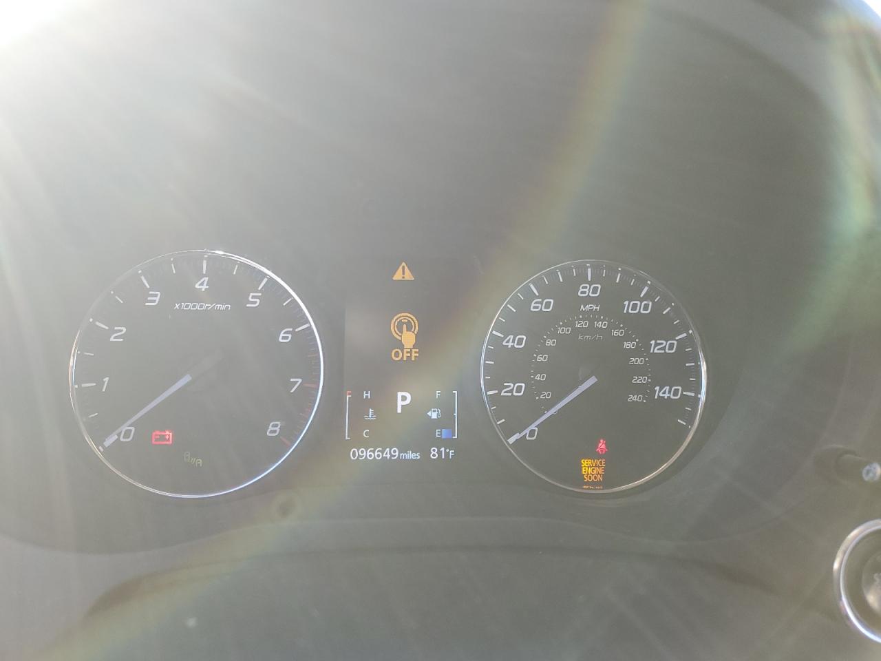 2019 Mitsubishi Outlander VIN JA4AD3A33KZ053190 Copart auction photo, mechanical / front end damage thumbnail 9