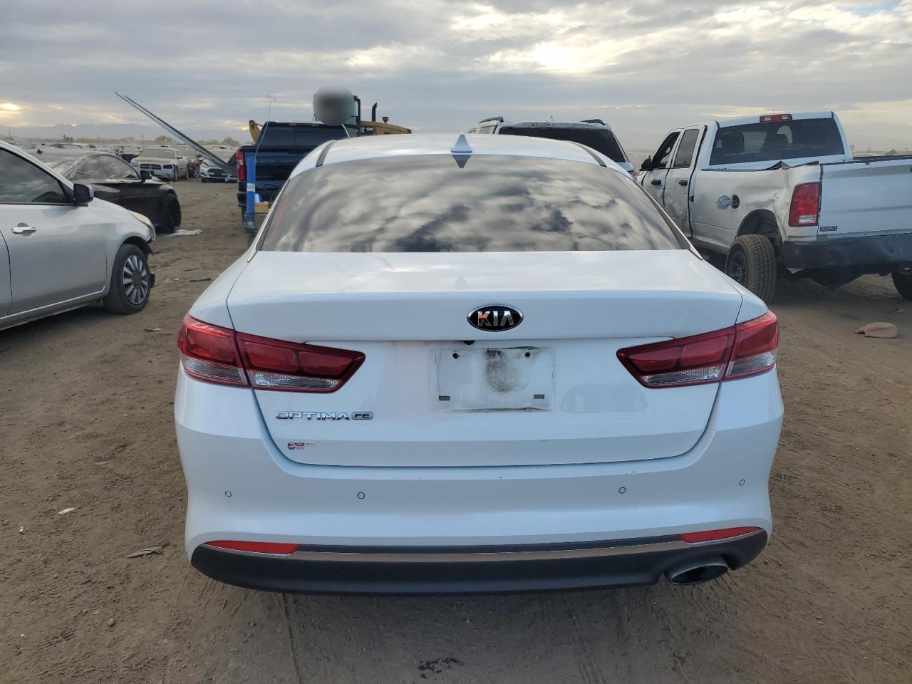 2018 KIA Optima VIN 5XXGT4L38JG206251 Copart auction photo, rear end damage thumbnail 6