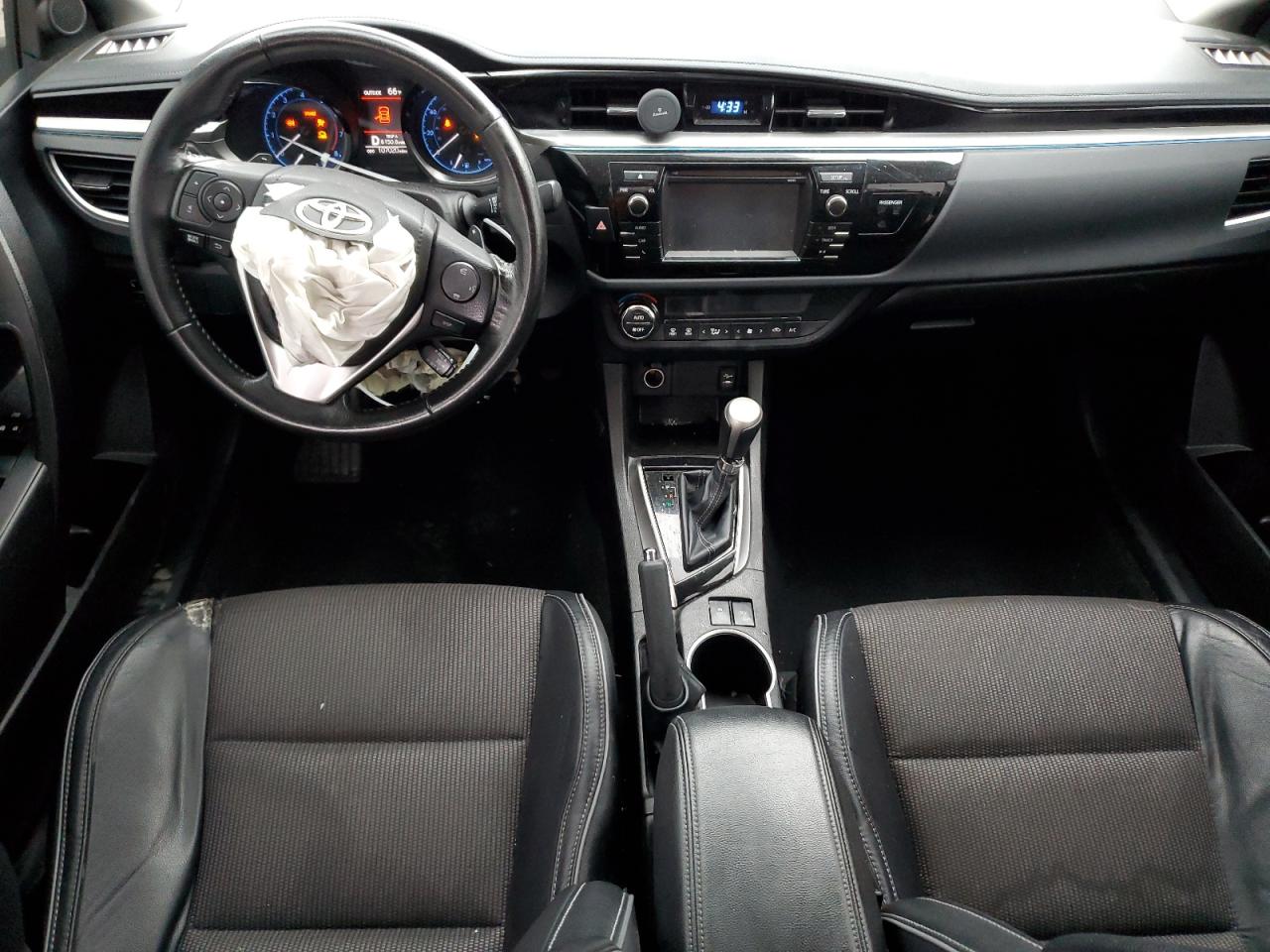 2015 Toyota Corolla VIN 5YFBURHE1FP298168 Copart auction photo, front end damage thumbnail 8
