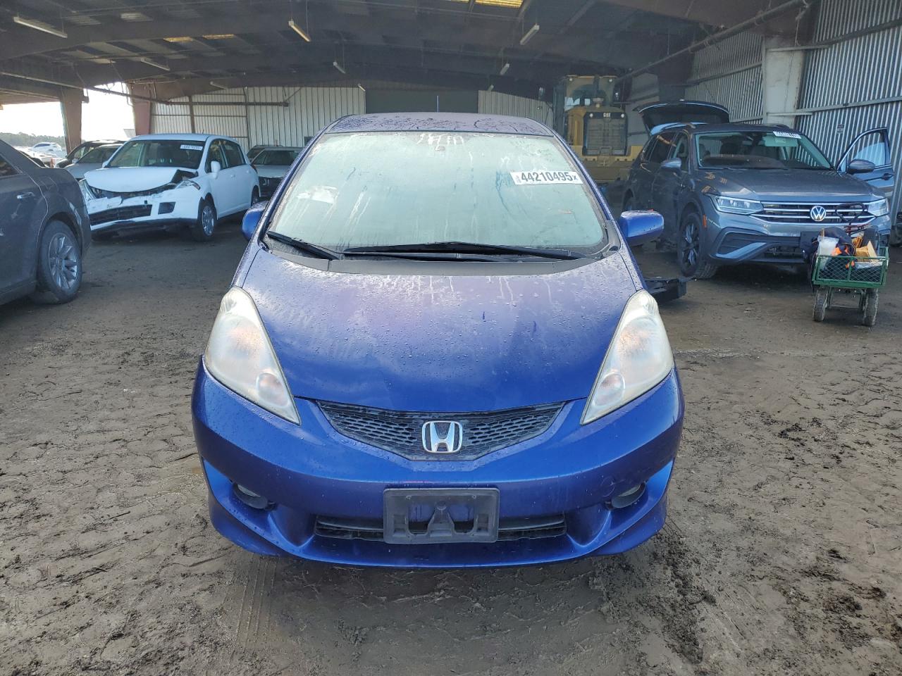 2009 Honda Fit VIN JHMGE87449S071547 Copart auction photo, rear end damage thumbnail 5