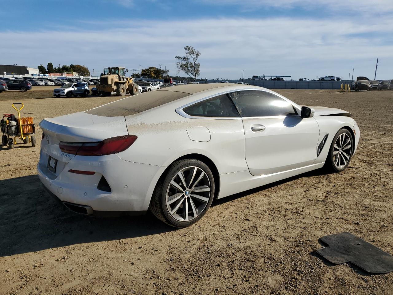 2020 BMW 8er VIN WBAAE2C08LBP61992 Copart auction photo, front end damage thumbnail 3