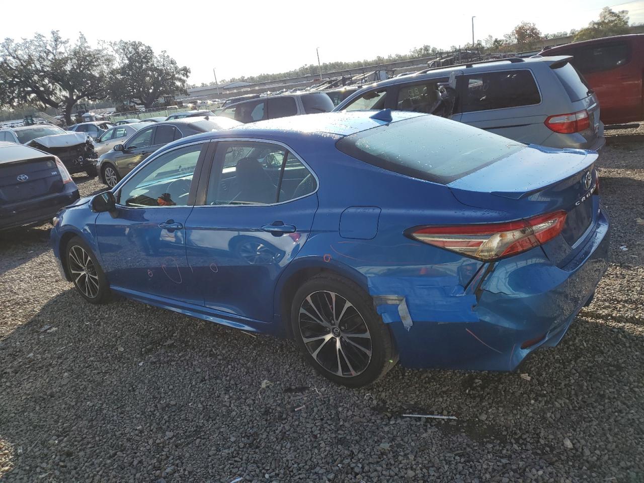 2019 Toyota Camry VIN 4T1B11HK6KU220977 Copart auction photo, all over damage thumbnail 2