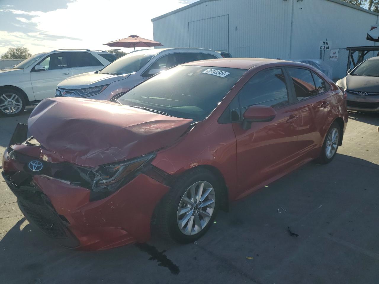 2021 Toyota Corolla VIN JTDVPMAE3MJ136450