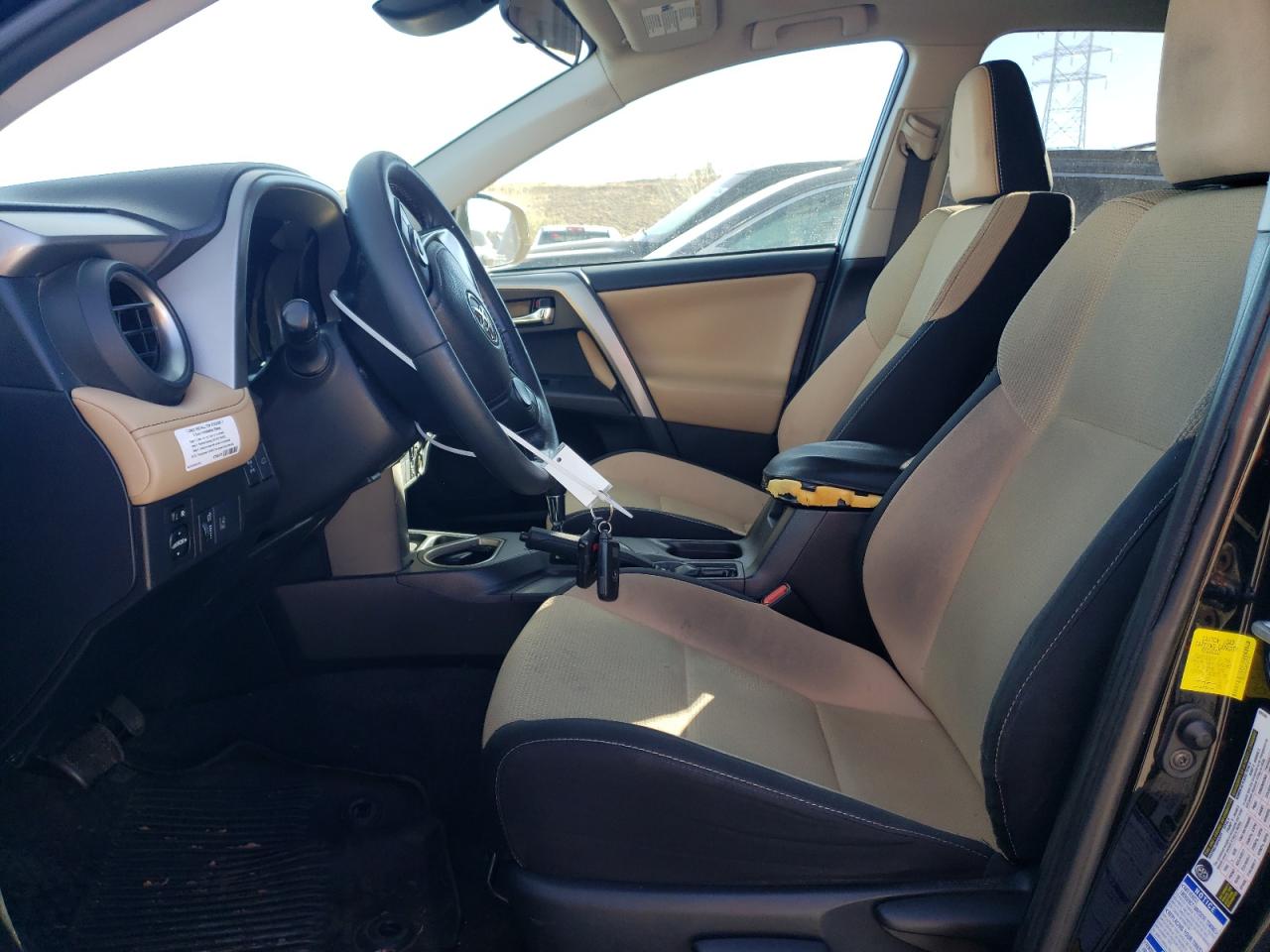 2018 Toyota RAV 4 VIN 2T3RFREVXJW741512 Copart auction photo, rear end / front end damage thumbnail 7