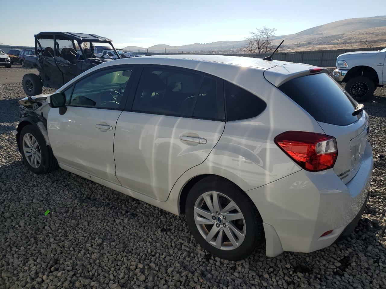 2015 Subaru Impreza VIN JF1GPAC66F8330936 Copart auction photo, front end / side damage thumbnail 2