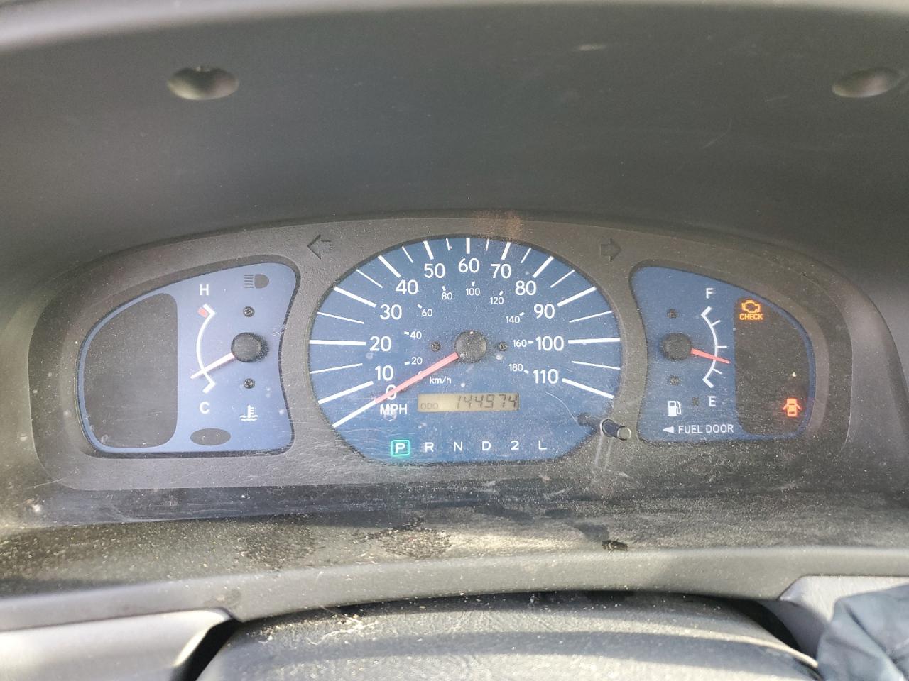 2002 Toyota Sienna VIN 4T3ZF19C92U442847 Copart auction photo, rear end damage thumbnail 9