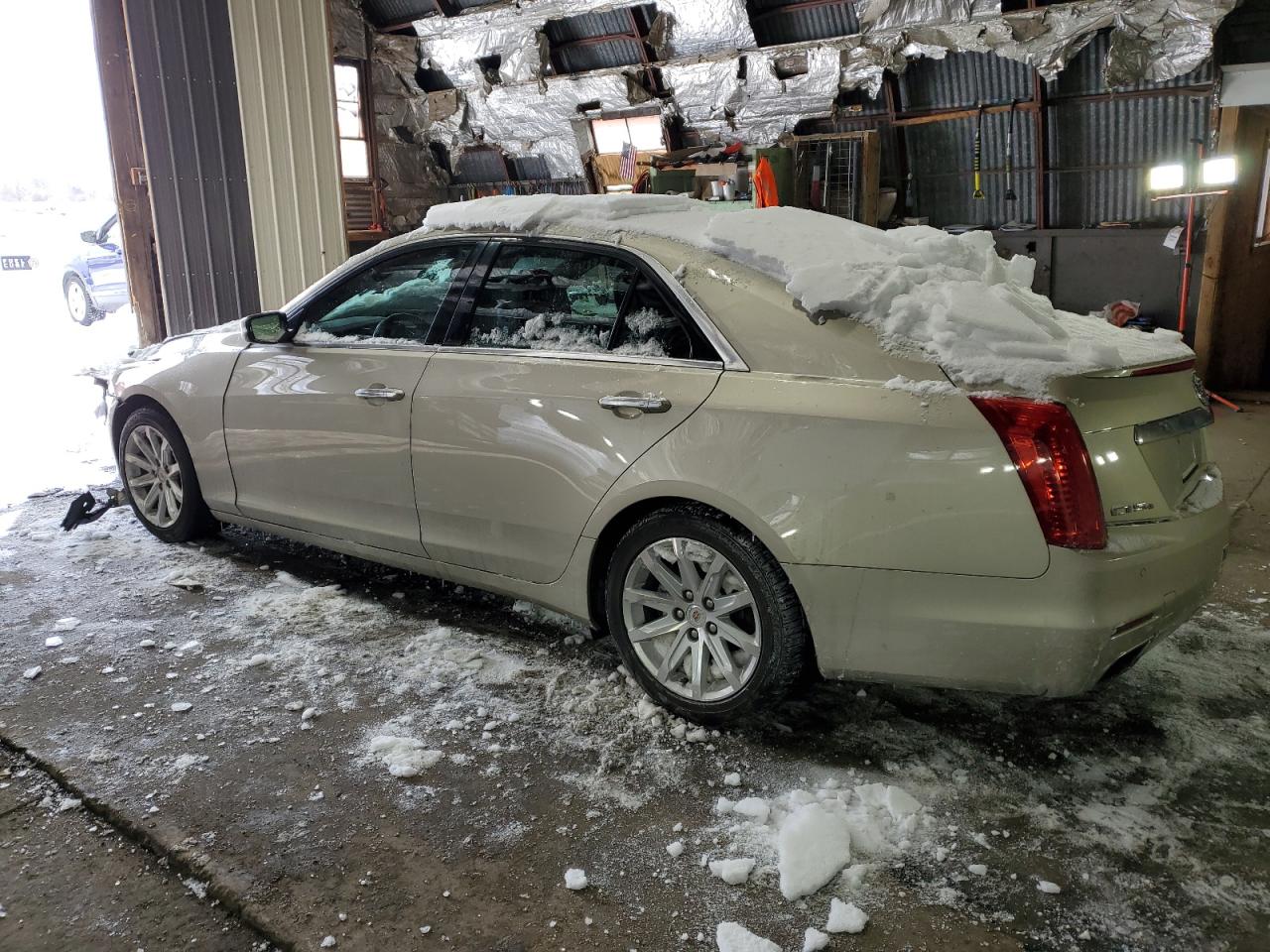 2014 Cadillac CTS VIN 1G6AX5SX2E0135689 Copart auction photo, front end damage thumbnail 2