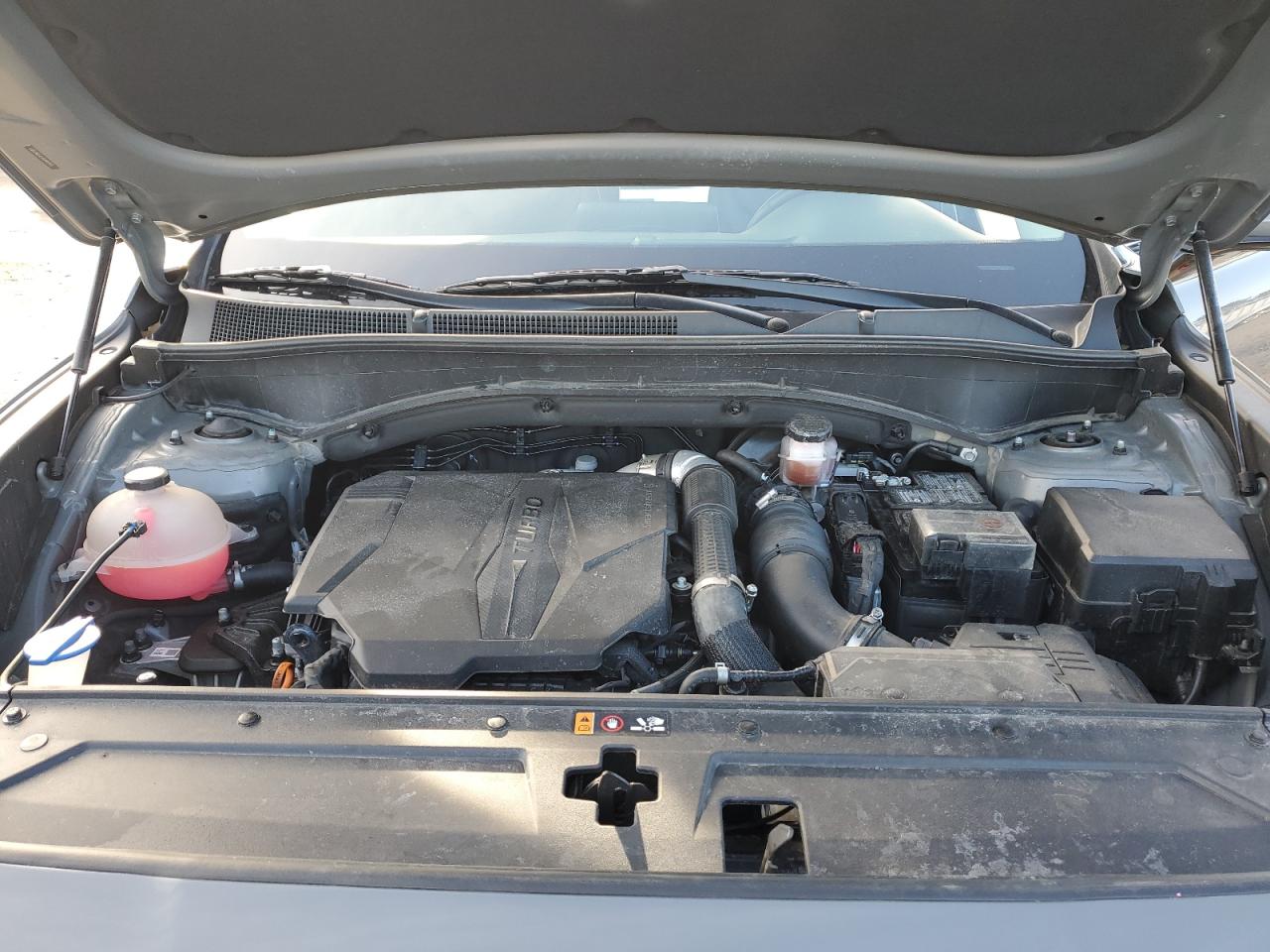 2022 Hyundai Santa Fe VIN 5NMS4DALXNH455491 Copart auction photo, side damage thumbnail 13