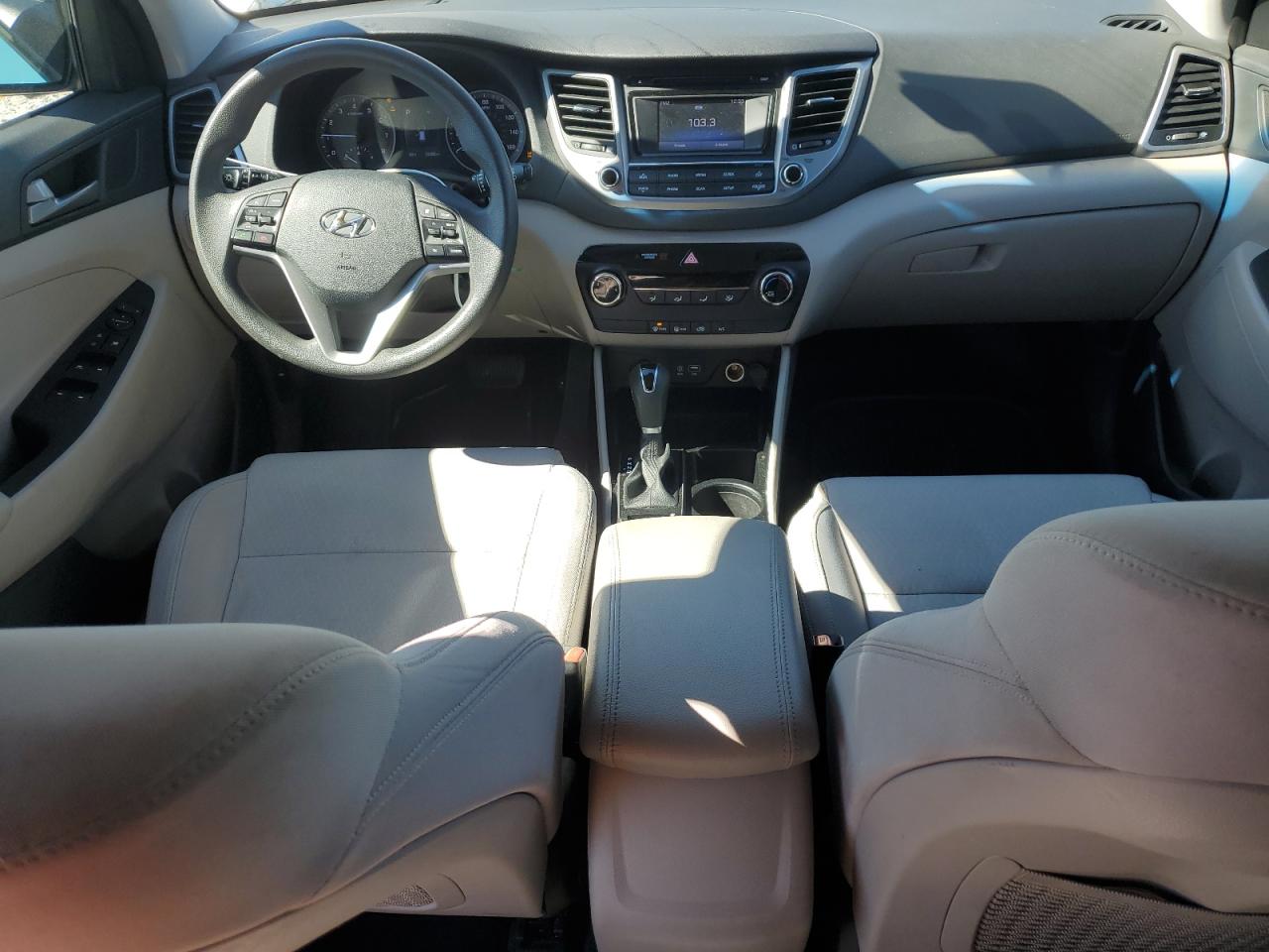2017 Hyundai Tucson VIN KM8J3CA45HU312104 Copart auction photo, front end damage thumbnail 8
