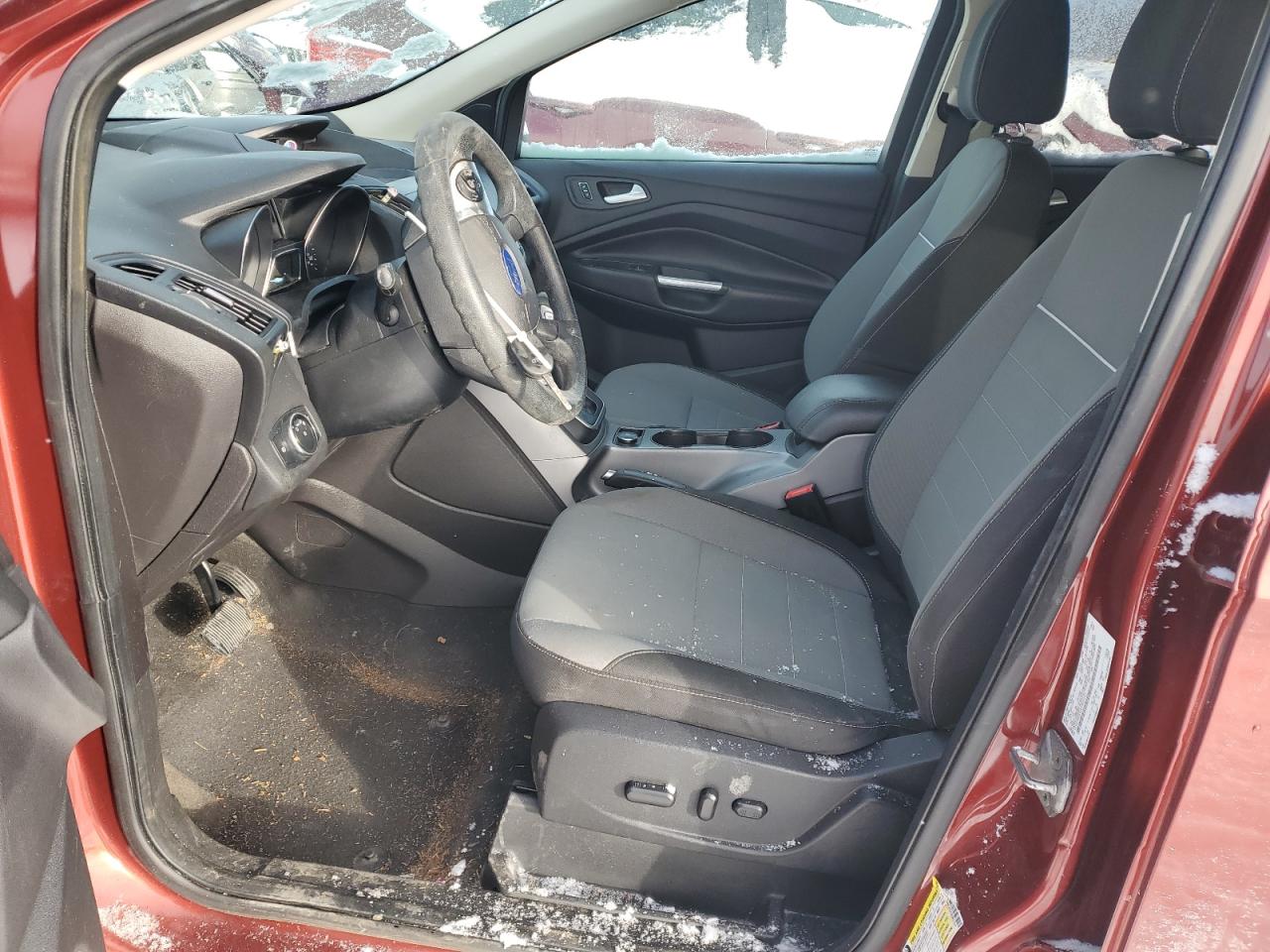 2014 Ford Escape VIN 1FMCU0GX3EUB21041 Copart auction photo, all over damage thumbnail 7