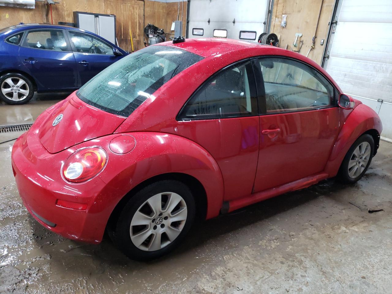 2008 Volkswagen Beetle VIN 3VWRW31C88M526138 Copart auction photo, front end / minor dent/scratches damage thumbnail 3
