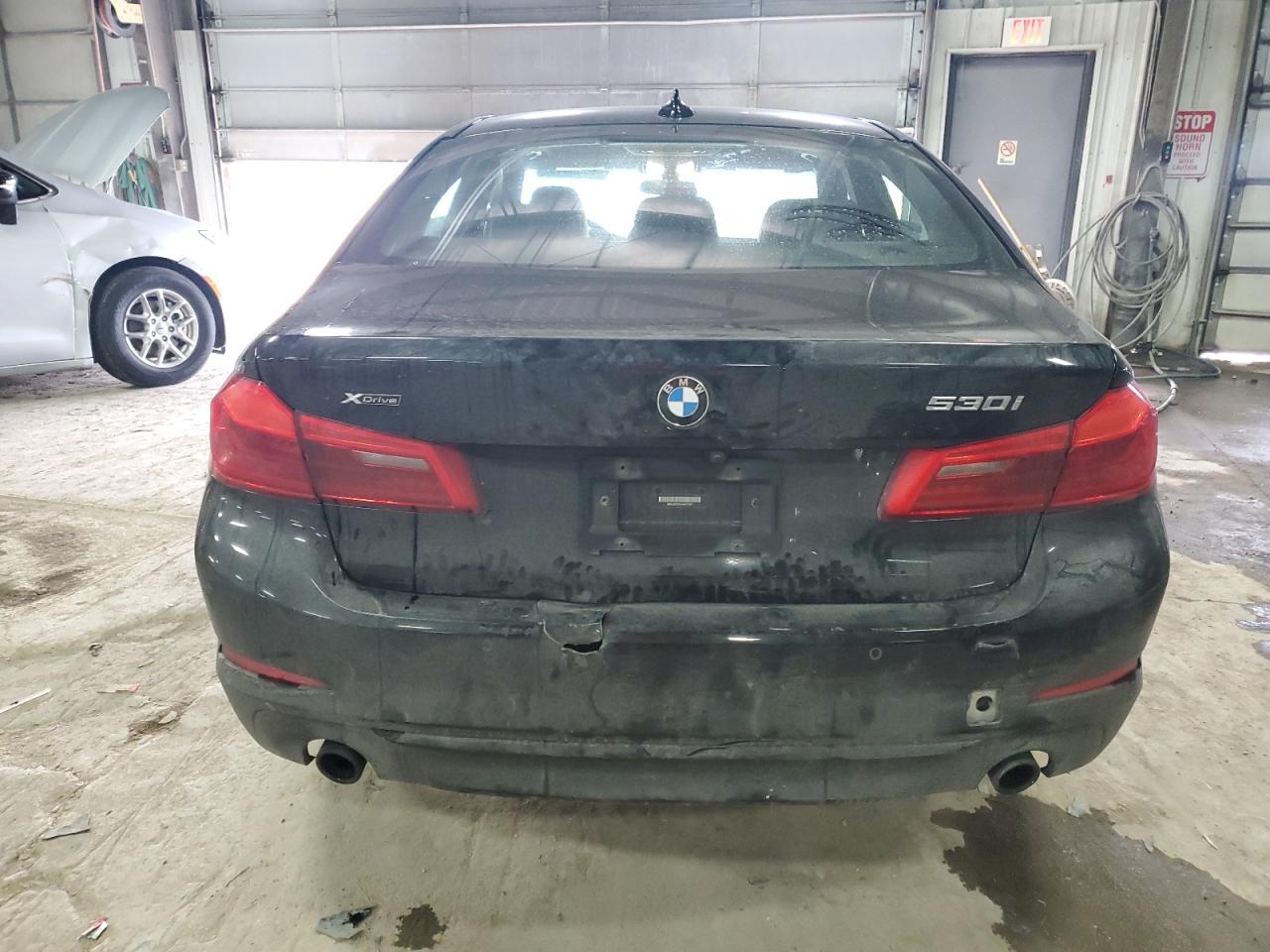 2020 BMW 5er VIN WBAJR7C05LWW77977 Copart auction photo, rear end damage thumbnail 6