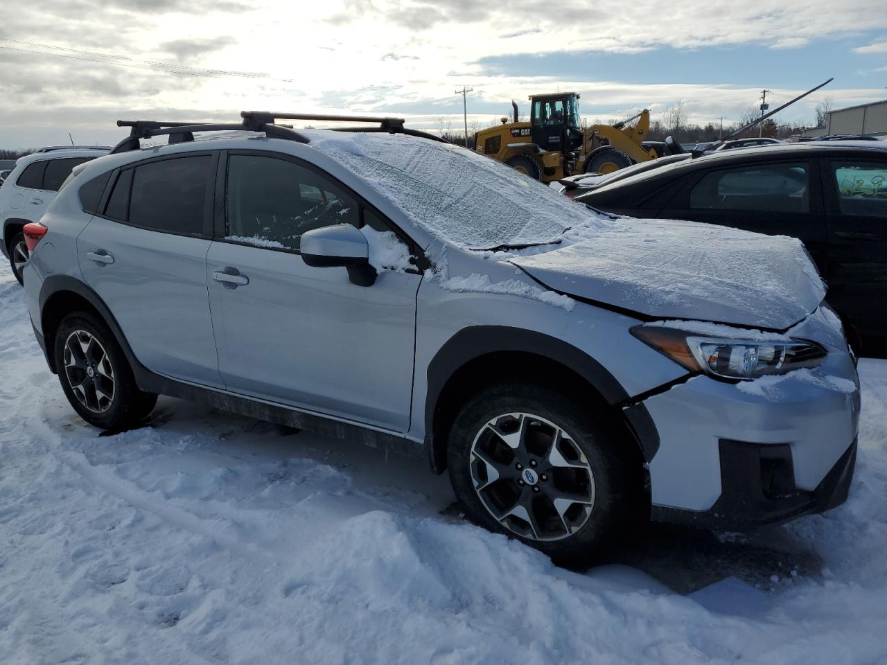 2018 Subaru XV VIN JF2GTABC9JG222582 Copart auction photo, front end damage thumbnail 4