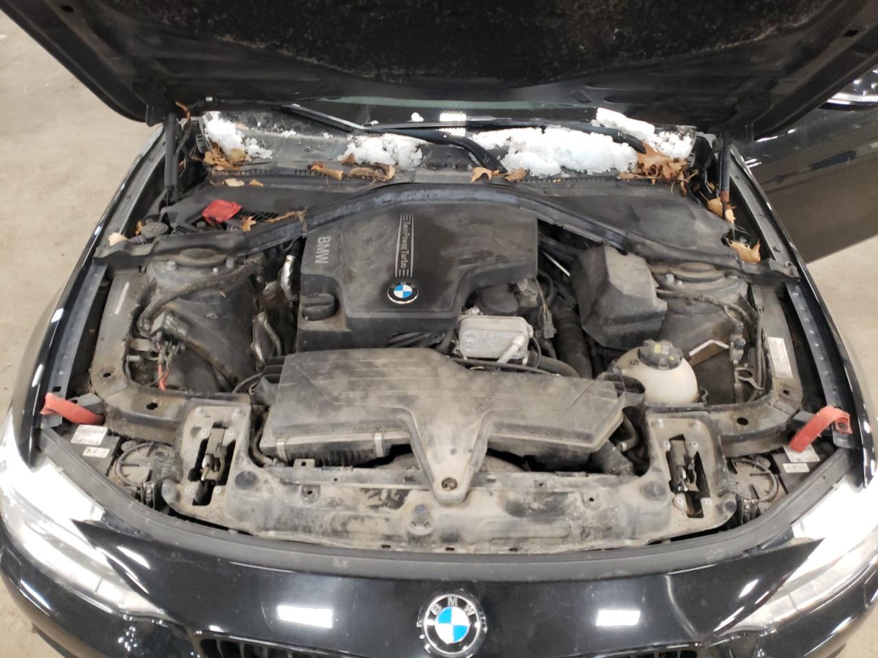 2015 BMW 4er VIN WBA4A7C5XFD413489 Copart auction photo, side damage thumbnail 12