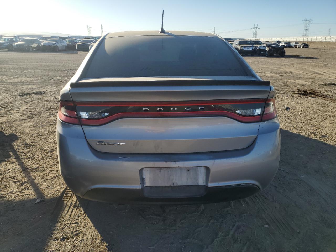 2014 Dodge Dart VIN 1C3CDFAA7ED791613 Copart auction photo, side damage thumbnail 6