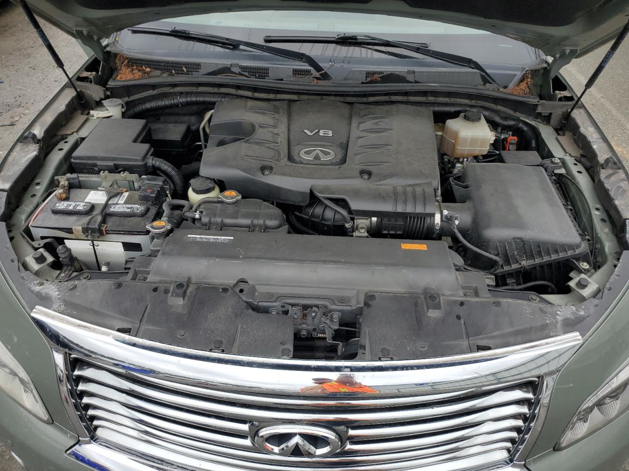2011 Infiniti QX56 VIN JN8AZ2NE8B9006786 Copart auction photo, minor dent/scratches damage thumbnail 12