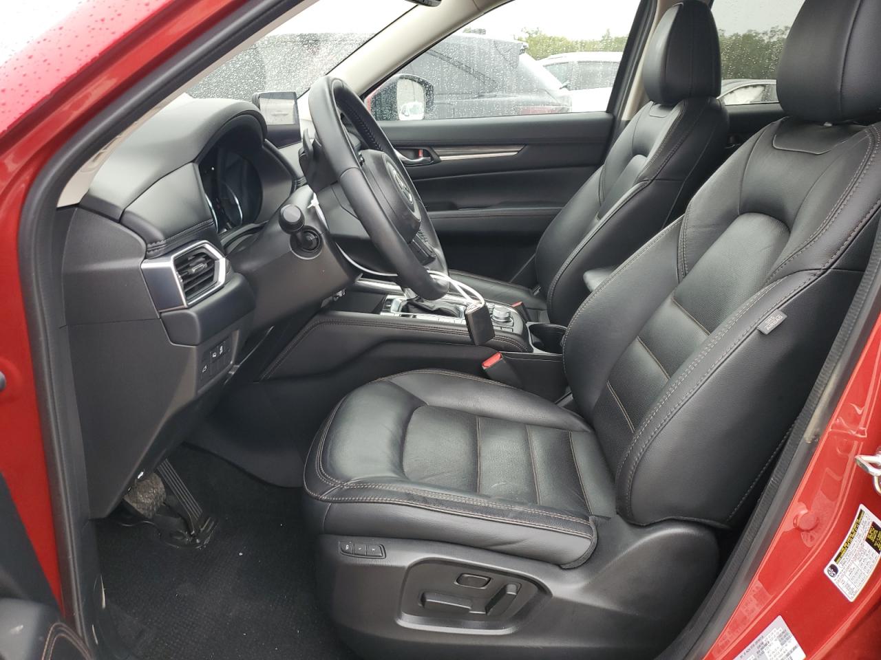 2021 Mazda CX-5 VIN JM3KFBAY4M0451582 Copart auction photo, front end / rear end damage thumbnail 7