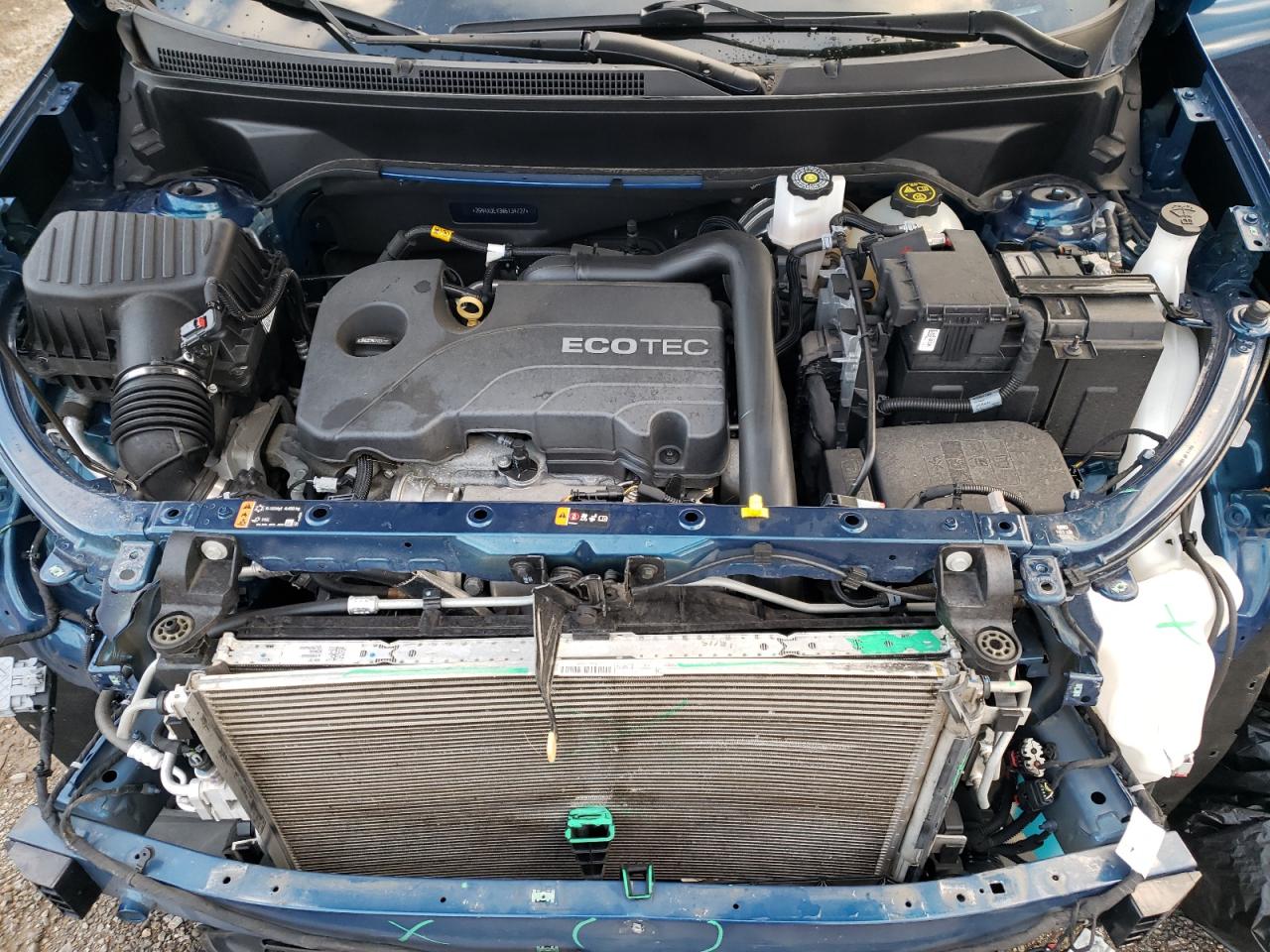 2021 Chevrolet Equinox VIN 2GNAXUEV3M6134727 Copart auction photo, front end / minor dent/scratches damage thumbnail 12