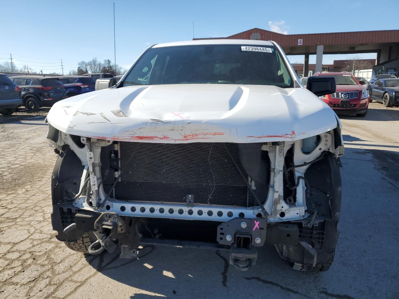 2019 Chevrolet Silverado VIN 1GCRYBEH2KZ337231 Copart auction photo, front end damage thumbnail 5