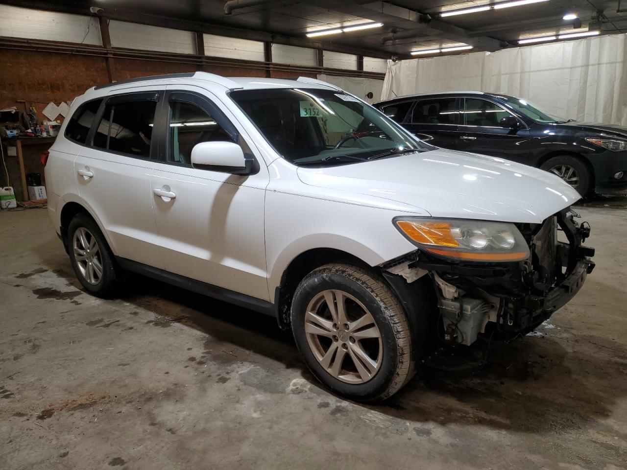 2011 Hyundai Santa Fe VIN 5XYZHDAG1BG058943 Copart auction photo, front end damage thumbnail 4