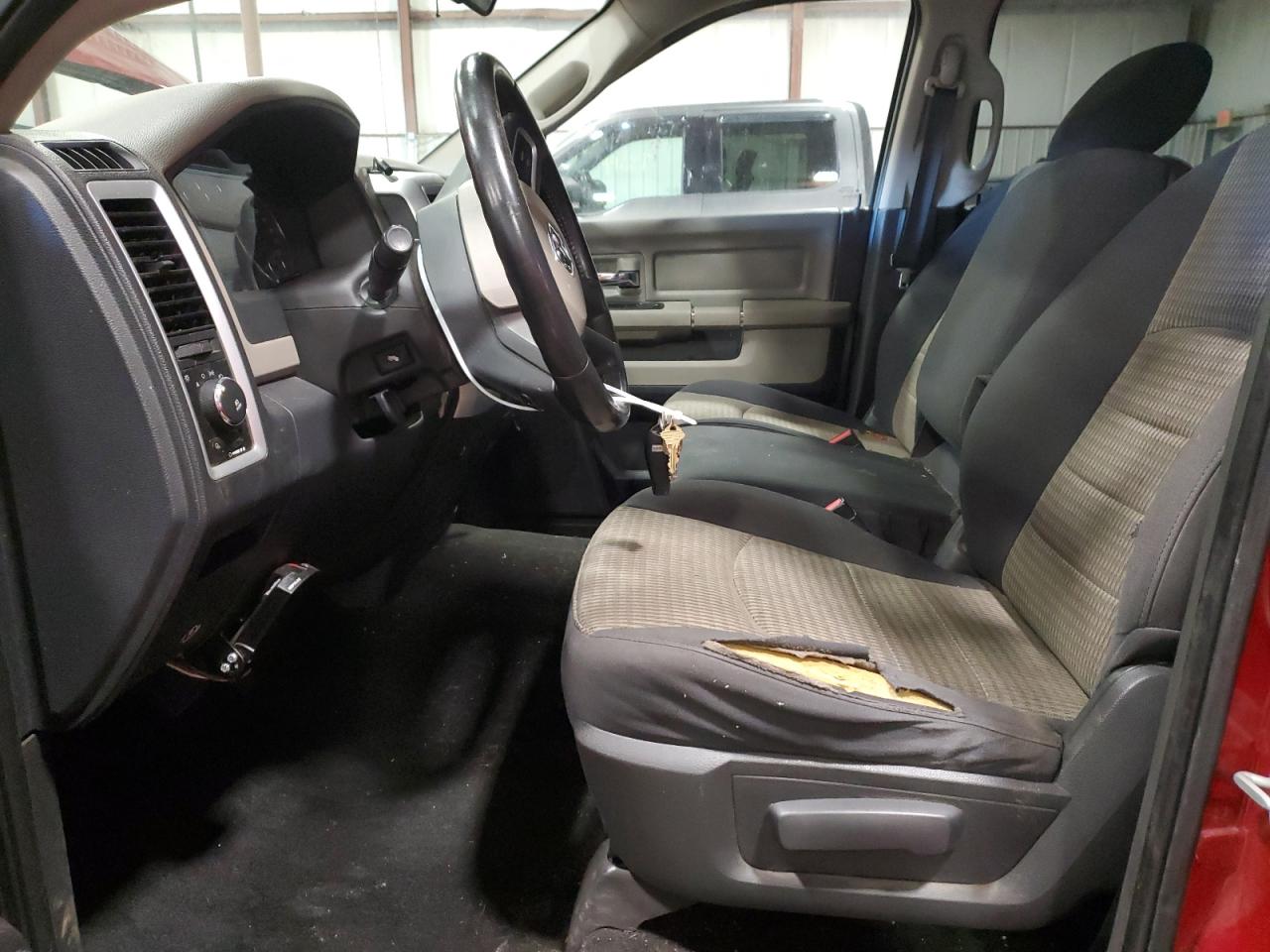 2010 Dodge RAM VIN 1D7RV1CTXAS146907 Copart auction photo, front end / side damage thumbnail 7