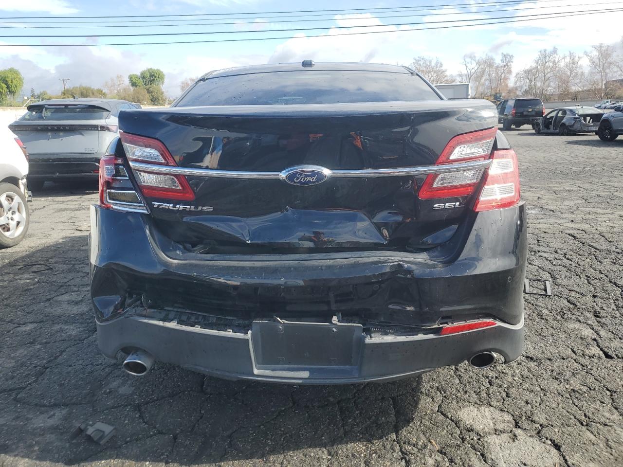 2018 Ford Taurus VIN 1FAHP2E82JG117893 Copart auction photo, rear end damage thumbnail 6