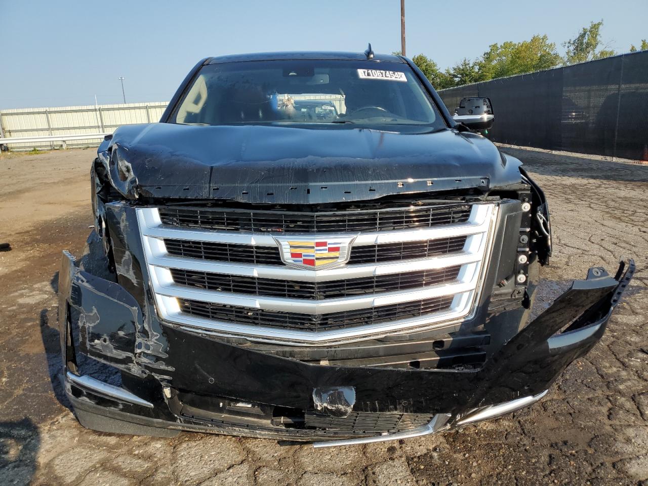 2016 Cadillac Escalade VIN 1GYS4HKJ9GR442888 Copart auction photo, front end / rear end damage thumbnail 5
