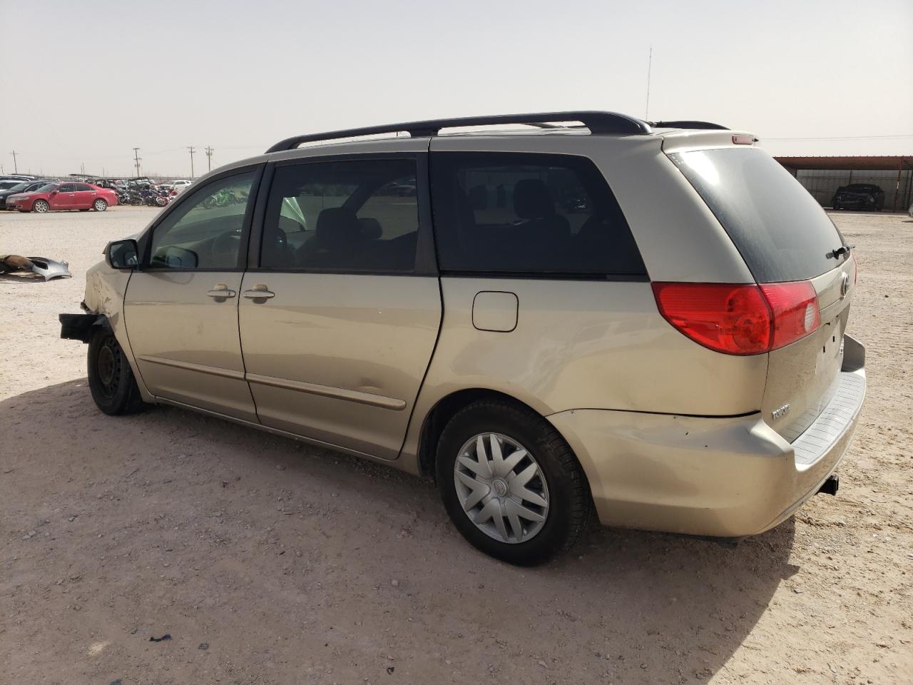 2010 Toyota Sienna VIN 5TDKK4CC9AS334574 Copart auction photo, front end damage thumbnail 2