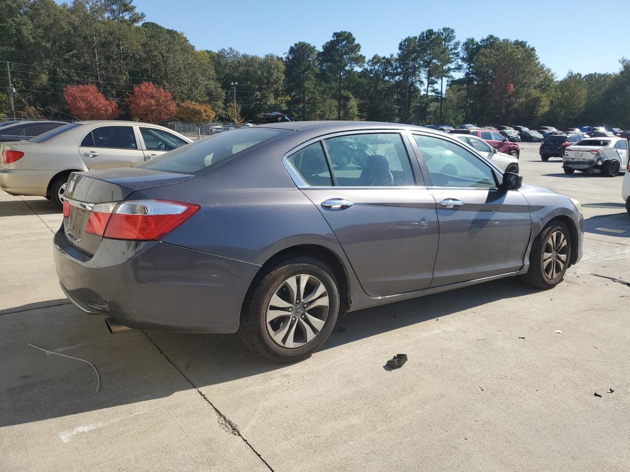 2014 Honda Accord VIN 1HGCR2F31EA262466 Copart auction photo, side damage thumbnail 3