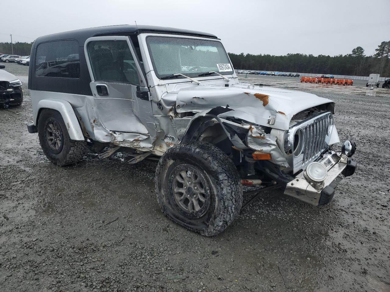 2006 Jeep Wrangler VIN 1J4FA44S36P777065 Copart auction photo, all over damage thumbnail 4