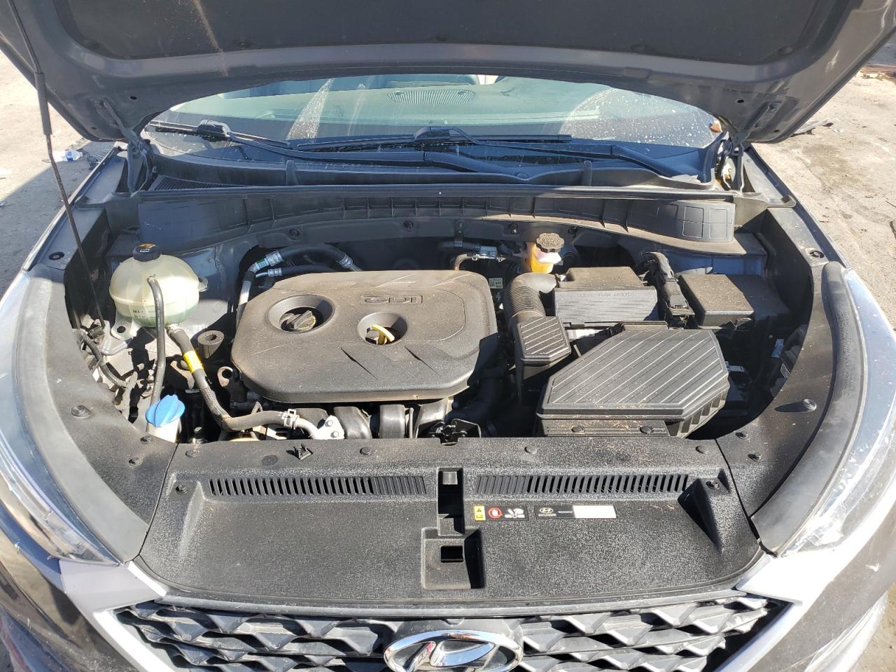 2020 Hyundai Tucson VIN KM8J23A40LU250736 Copart auction photo, water/flood damage thumbnail 13
