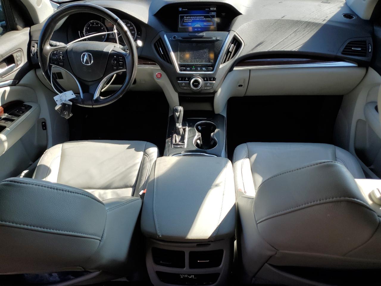 2014 Acura MDX VIN 5FRYD4H4XEB024562 Copart auction photo, front end / minor dent/scratches damage thumbnail 8