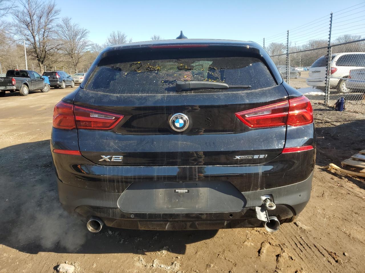 2020 BMW X2 VIN WBXYJ1C05L5P12435 Copart auction photo, front end / side damage thumbnail 6