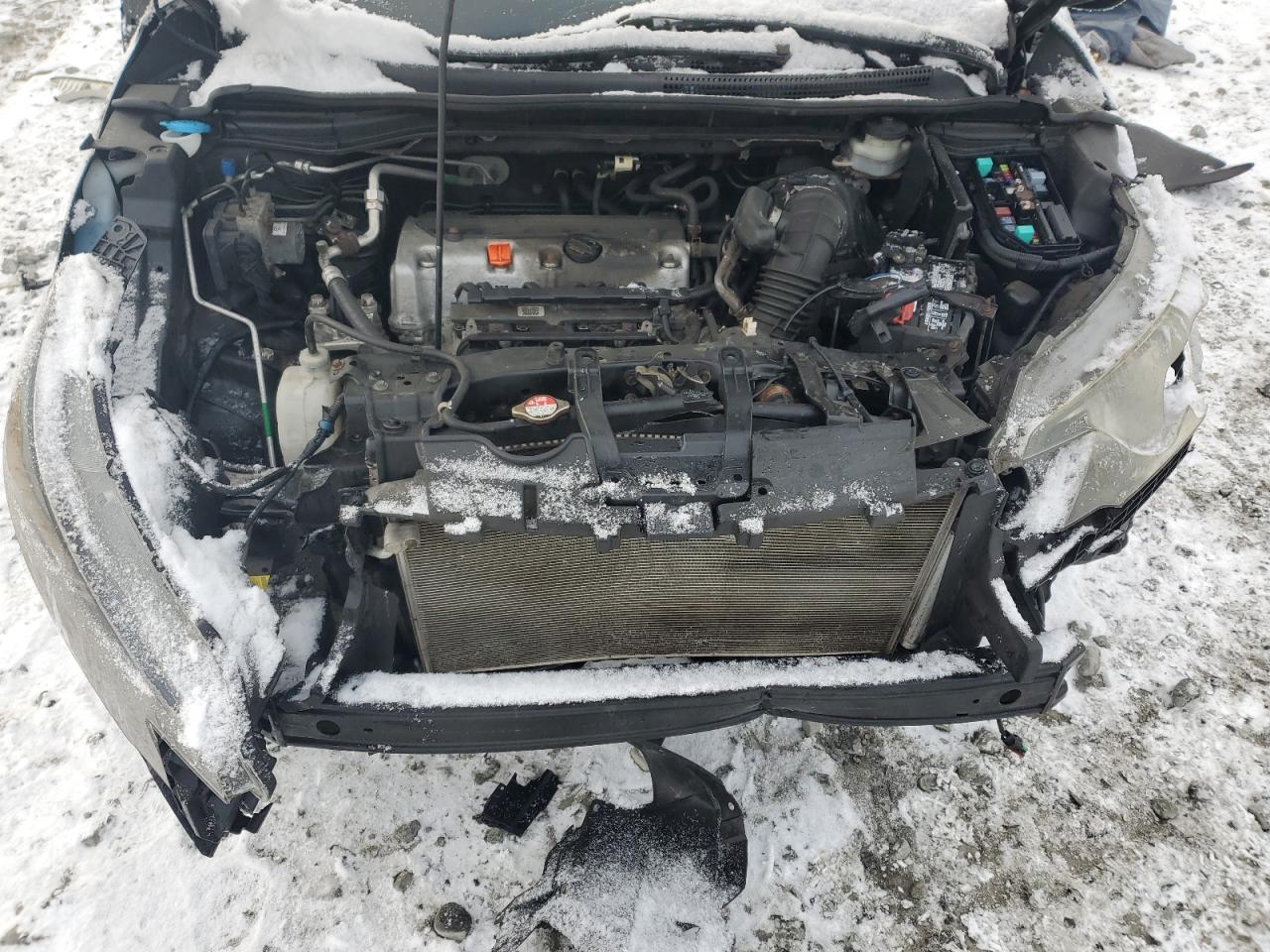 2013 Honda CR-V VIN 2HKRM4H76DH661495 Copart auction photo, all over damage thumbnail 12