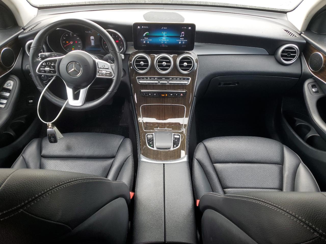 2020 Mercedes-Benz GLC VIN W1N0G8DB0LF771154 Copart auction photo, side damage thumbnail 8