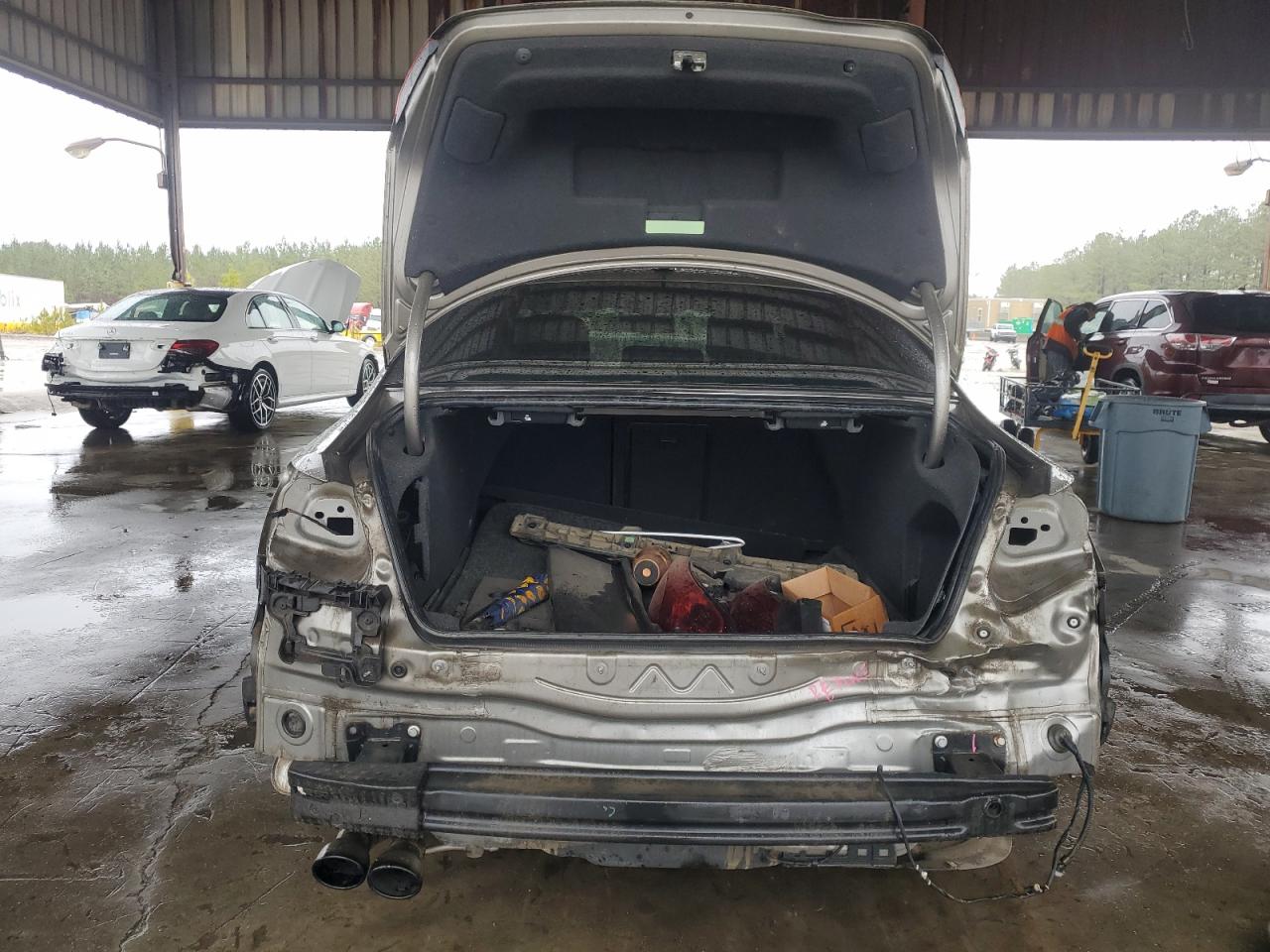 2013 Volkswagen Passat CC VIN WVWRN7AN2DE519961 Copart auction photo, rear end damage thumbnail 6
