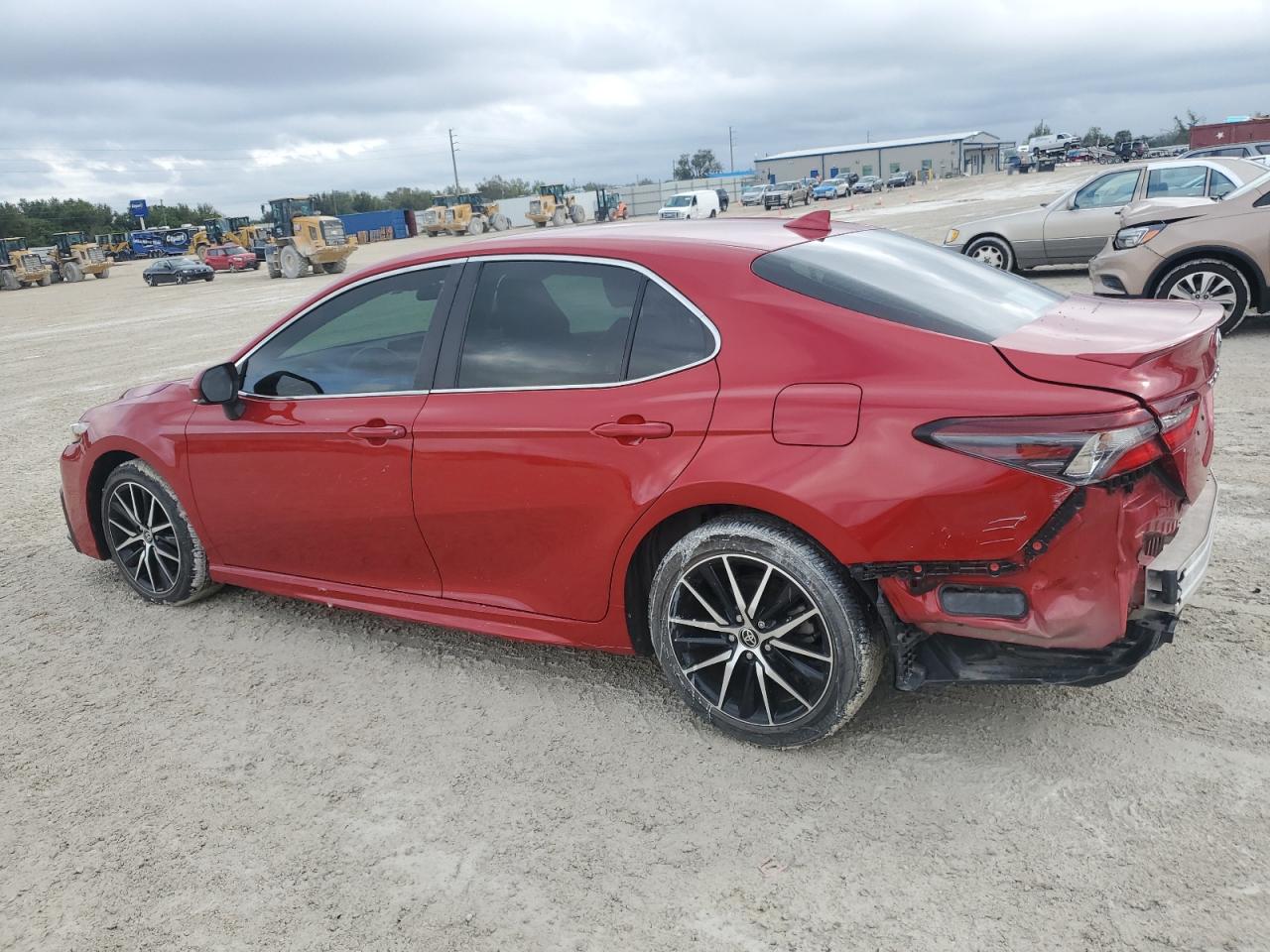 2023 Toyota Camry VIN 4T1G11AK0PU133938 Copart auction photo, rear end damage thumbnail 2