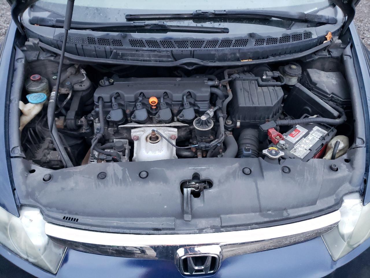 2006 Honda Civic VIN 2HGFA16896H016679 Copart auction photo, rear end / front end damage thumbnail 11