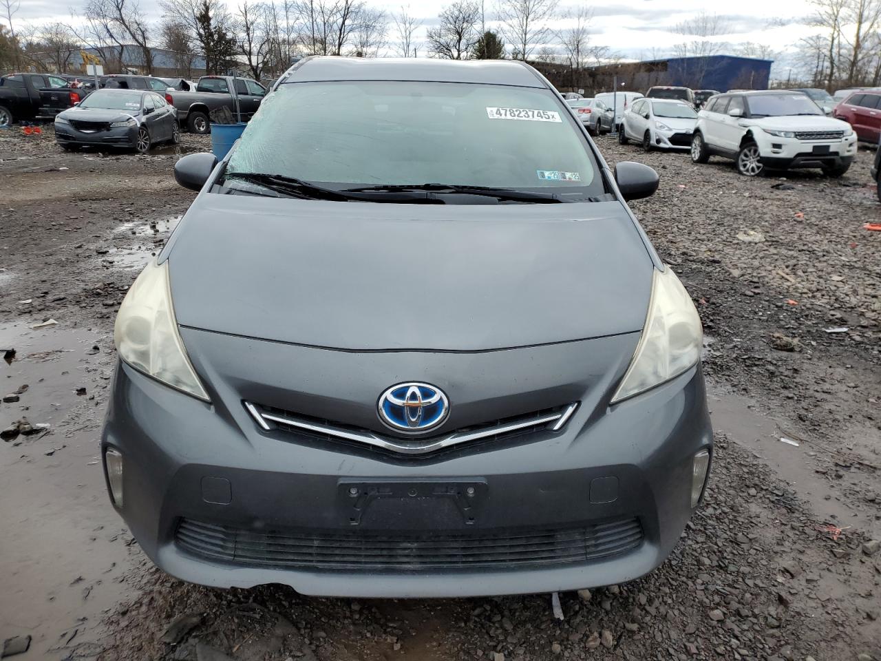 2012 Toyota Prius VIN JTDZN3EU1C3030407 Copart auction photo, side damage thumbnail 5